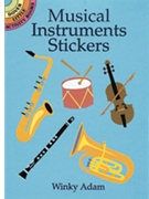 Musical Instruments Stickers for Stickers