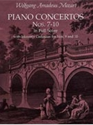 Piano Concertos #7-10 by Mozart Wolfgang Amadeus for Full Score