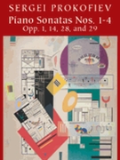 Piano Sonatas #1-4 Opus 1 14 28 29 by Prokofiev Sergei for Piano