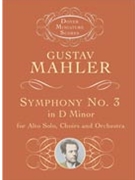 Symphony #3 D Minor by Mahler Gustav for Mini Score