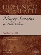Domenico Scarlatti: Ninety Sonatas in Three Volumes Volume III [Piano] by Domenico Scarlatti for Book
