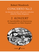 Concerto No. 2 by Woodcock Robert for Recorder