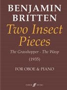 2 Insect Pieces by Britten Benjamin for Oboe and Piano