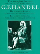Complete Sonatas by Handel George Frideric for Violin