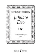 Jubilate Deo in E-flat by Britten Benjamin for SATB