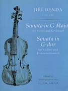 Sonata in G Major by Benda Georg for Violin