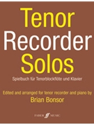 Tenor Recorder Solos by Bonsor Brian for Recorder