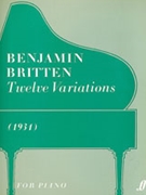 Twelve Variations (1931) by Britten Benjamin for Piano
