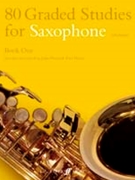 80 Graded Studies for Saxophone Book 1 by Davies John for Saxophone Method