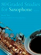 80 Graded Studies for Saxophone Book 2 by Davies John for Saxophone Method