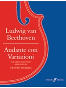 Andante Con Variazioni by Beethoven Ludwig van for Book