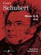 Mass in G by Schubert Franz for Choir