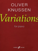 Variations by Knussen Oliver for Piano