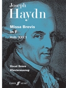 Missa Brevis in F by Haydn Joseph for Choir