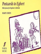 Egbert Series: Postcards to Egbert by Cohen Mary for Violin