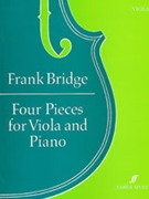Four Pieces for Viola and Piano by Bridge Frank for Viola