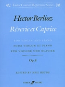 Reverie et Caprice by Berlioz Hector for Violin