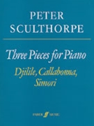 Three Pieces for Piano by Sculthorpe Peter for Piano