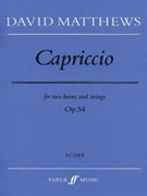 Capriccio by Matthews David for Full Orche
