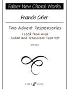 Two Advent Responsories by Grier Francis for Choir