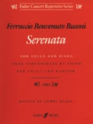 Serenata Op. 34 by Busoni Ferruccio for Cello