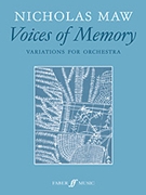 Voices of Memory by Maw Nicholas for Full Orche