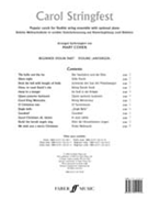 Carol Stringfest by - Cohen Mary - for Violin Beg