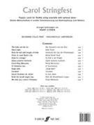 Carol Stringfest by - Cohen Mary - for Cello Begi