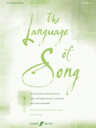 Language Of Song by Elementary - Kemp and Pegler - for Low Voice Collection