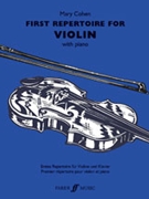 First Repertoire For Violin by Various - Cohen Mary - for Violin Collection