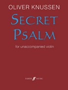 Secret Psalm by Knussen Oliver for Violin