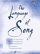 Language Of Song by Advanced - Kemp and Pegler - for Low Voice Collection