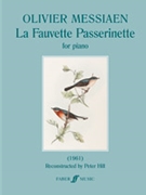 La Fauvette Passerinette [Piano] by Messiaen Olivier for Score