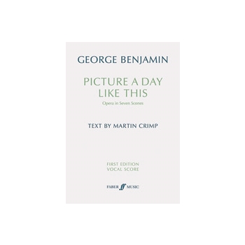 Picture a day like this (First Edition Vocal Score) [Voice]