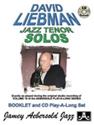 David Liebman Tenor Solos by Liebman David for Tenor Sax (Book / Cd)
