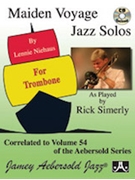 Maiden Voyage Jazz Solos [Trombone] by for Book and CD