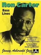 Aebersold Volume 6 - Ron Carter #1 by Ron Carter for String Bass Tra (Bass Lines - All Bird)