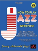 Aebersold Volume 1 New Appr To Jazz Imprv for Instrument Collection - Book / CD