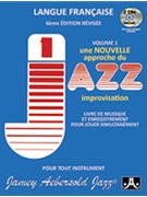 Jamey Aebersold Jazz Volume 1: How to Play Jazz and Improvise (French Edition) by for Book and 2 CDs