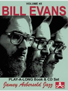 Aebersold Volume 45 New Appr To Jazz Imprv by Bill Evans for Instrument Collection - Book / CD