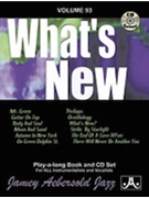 Aebersold Volume 93 New Appr To Jazz Imprv for Book and CD