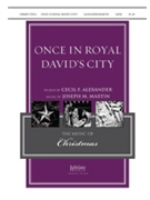 Once In Royal David's City by Martin Joseph M - Martin Joseph M - for SATB
