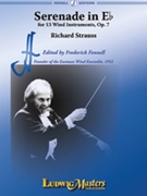 Serenade In E-flat Opus 7 by Strauss R - Fennell Frederick - for Full Score