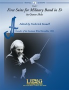 1st Suite For Military Band In E-flat by Holst Gustav - Fennell Frederick - for Full Score