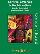 Carnival Of Venice Variations by Briccialdi Giulio - Wilkins / Coppala - for Flute Solo w/ Band