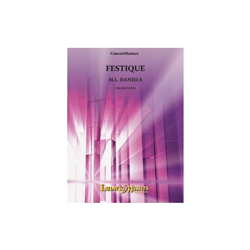 Festique for Full Orchestra [Detailed Instrumentation: 2(2nd dPicc).2.2.2: 4.3.3.1: Timp.Perc(2): St