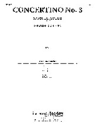 Concertino No. 3 [String Orchestra] by Samuel Adler for Conductor Score