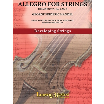 Allegro for Strings from Sonata, Op. 1, No. 3 [String Orchestra]
