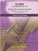 Kyrie: Requiem K. 626 [String Orchestra] by Mozart Wolfgang Amadeus - Doan Gerald - for Conductor Score