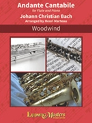 Andante Cantabile by Bach Johann Christian for Flute and Piano